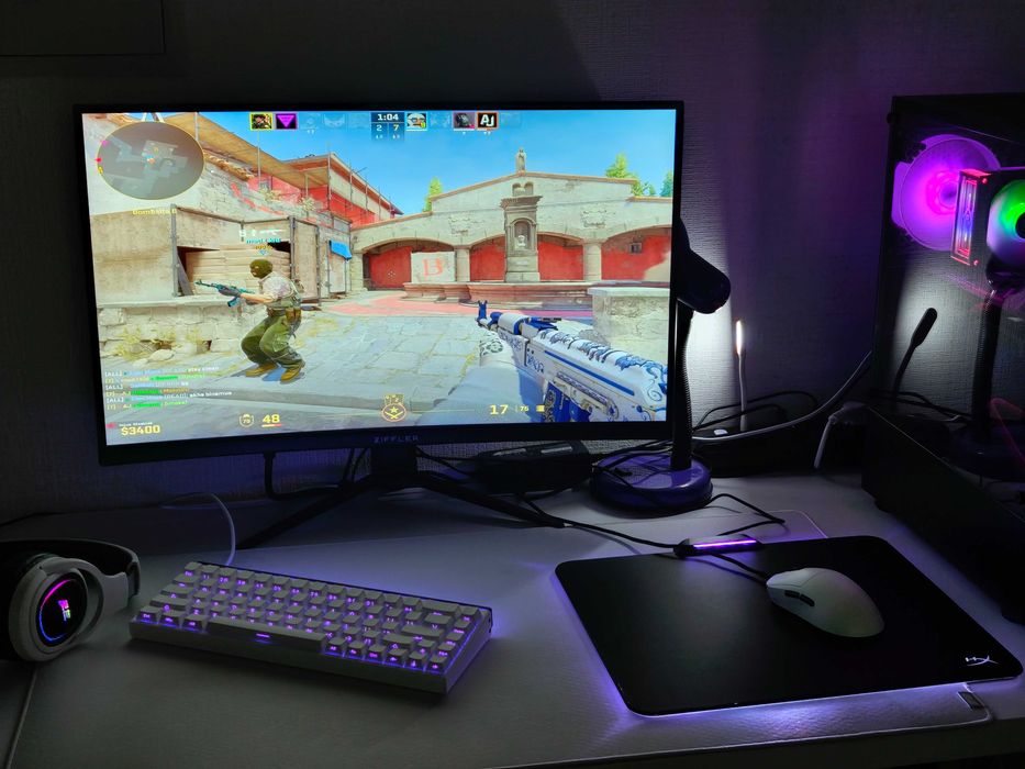 Игровой монитор Ziffler GM180 VA 27" | 180 Гц | Curved