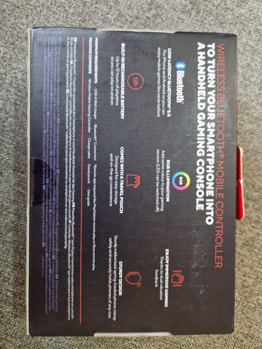 controller wireless GXTrust MYLOX pentru telefon – NOU, sigilat în cutie.