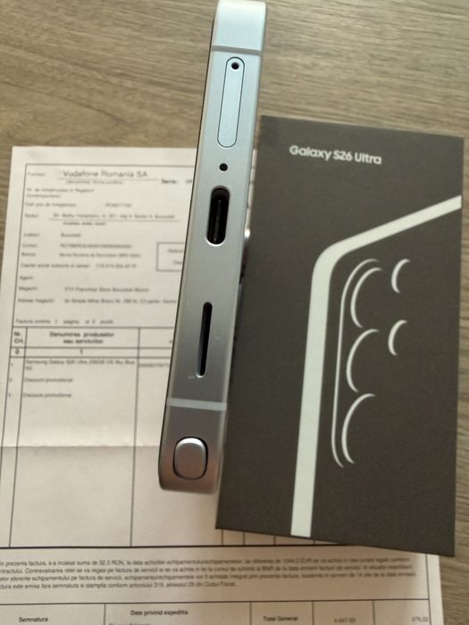Vand Samsung s26 ultra ca nou