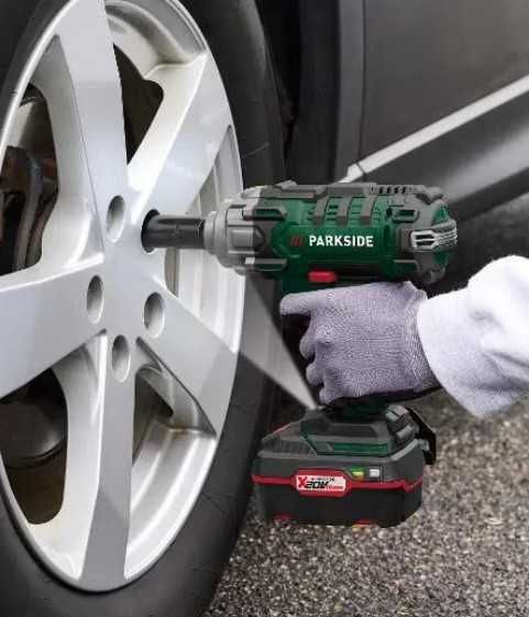 Акумулаторен Ударен Гайковерт PARKSIDE 20V PASSK 20-Li B2