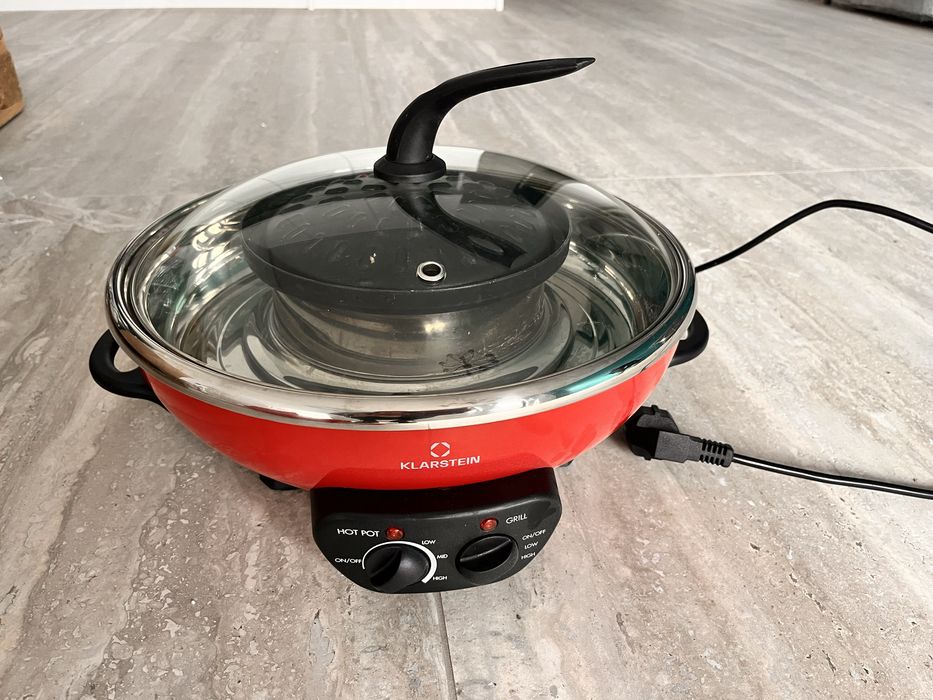 Хот пот (hotpot) тенджера с грил