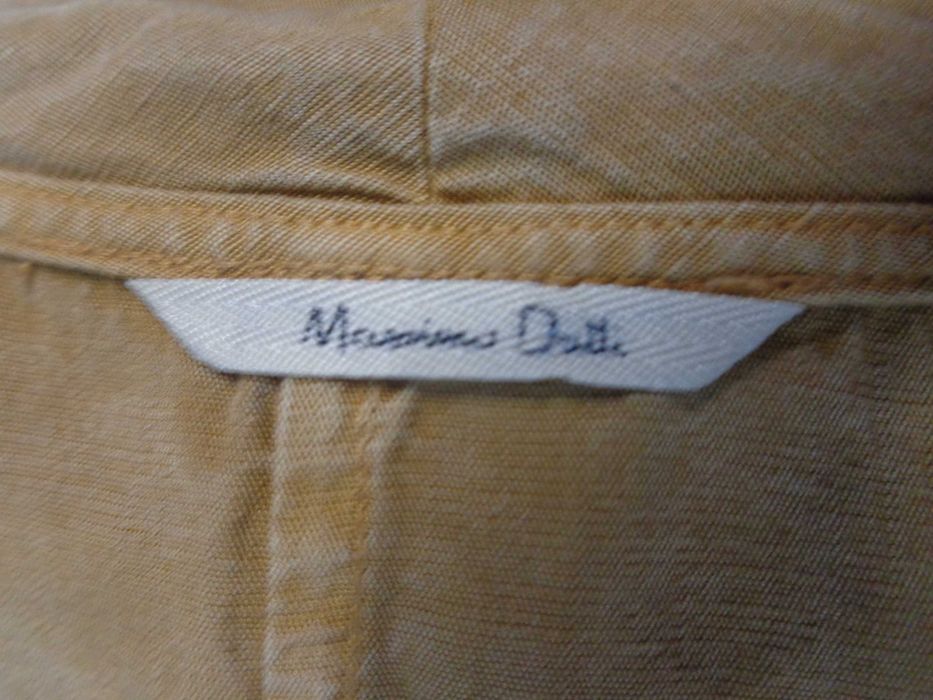 Rochie Massimo Dutti camel din in marimea 40/30