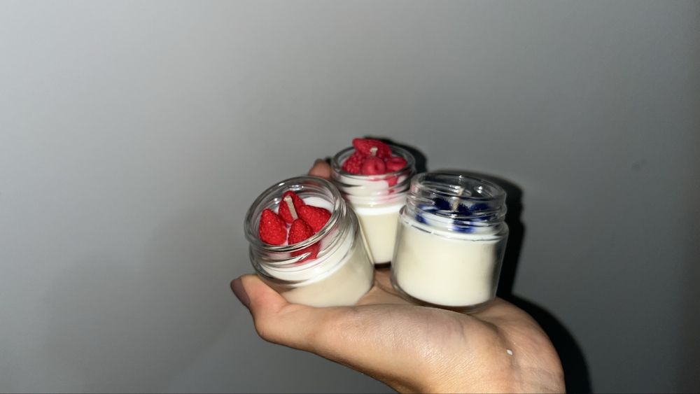 Ароматни свещи от 100% соев восък