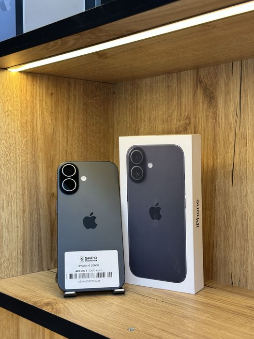 айфон 17 черный е сим 100#