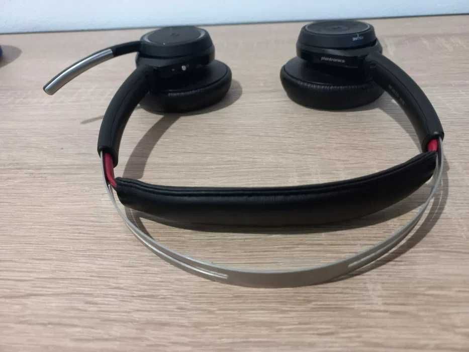Casti Bluetooth Wireless Plantronics Poly Voyager Focus - Stereo Muzic