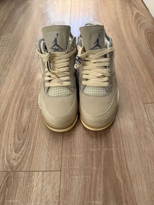 Jordan 4 Off-White Sail