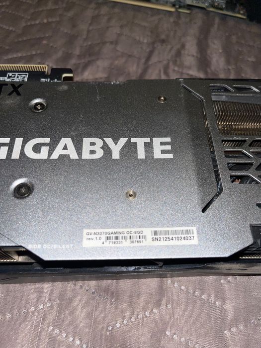 Nvidia RTX 3070 8 gb