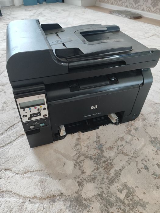 hp laserjet 100, цветной принтер, сканер, ксерокс