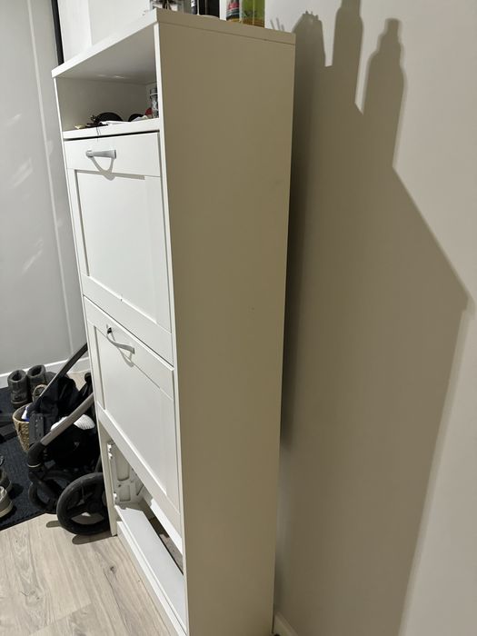 Шкаф для обуви белый