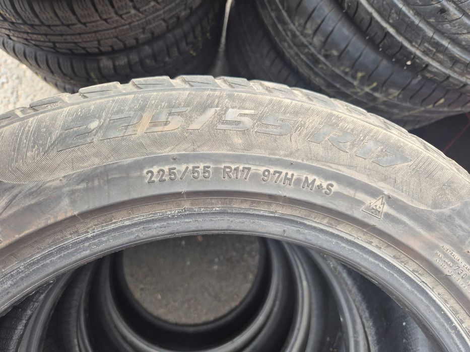 4 Anvelope M+S - 225/55/17 - PIRELLI * MO - Stare F BUNA - DOT 2022 !