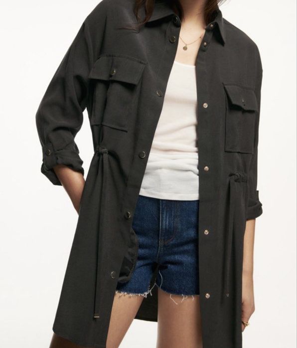 Платье-рубашка ZARA