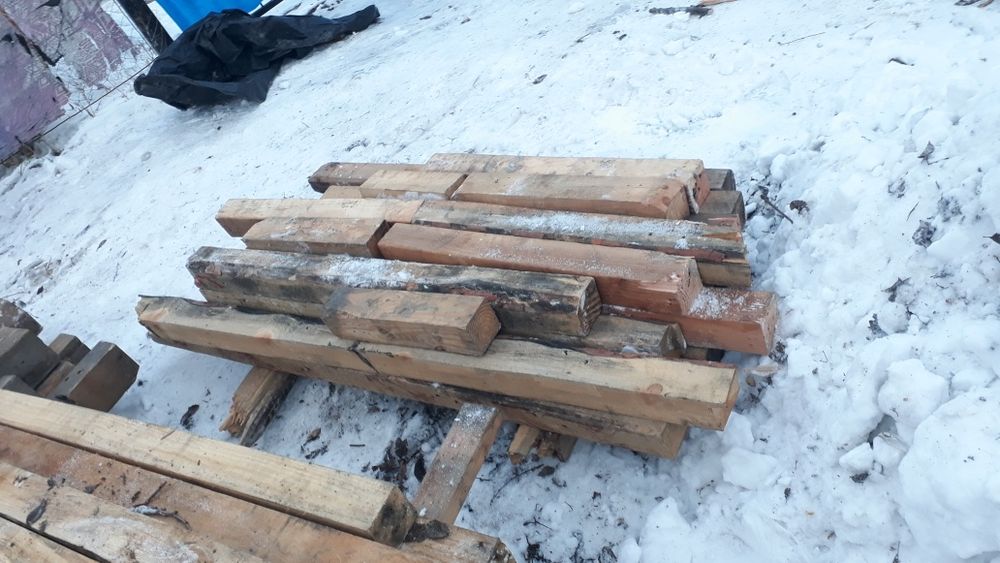 Шпалы для подкладки контейнеров