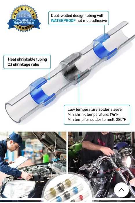 Conectori termocontactibili. 1000 buc.