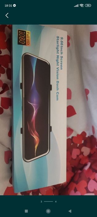 Starlight night vision dash camera