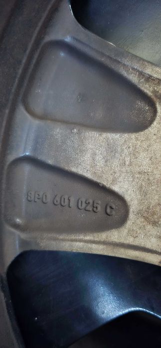 Оригинални алуминиеви джанти от Ауди 17 5x112 7.5J ET56 57.1