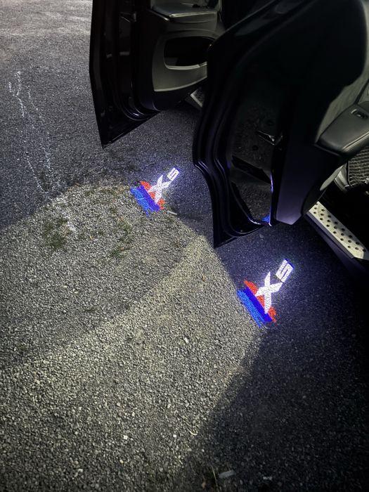 ЛЕД плафони с лого за BMW X5 / X6