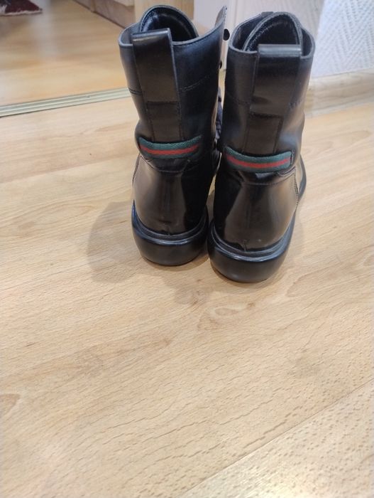 Боти Gucci черни,естествена кожа номер 39