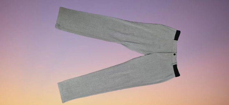 Pantaloni ZARA gri slim-fit, mărimea M – eleganți și versatili