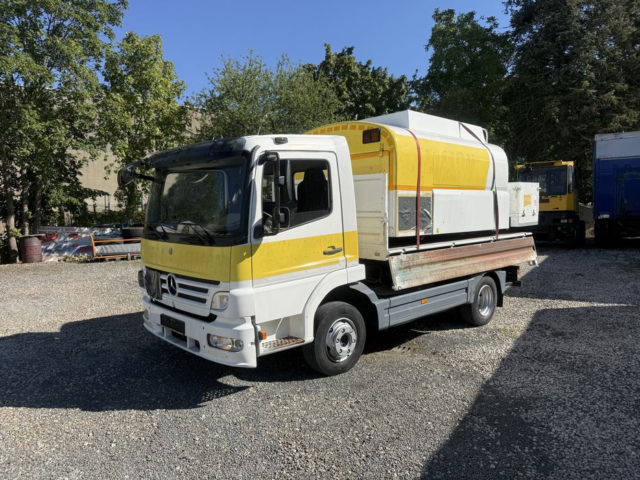Mercedes Atego 823 Basculabil + Cisterna ADR