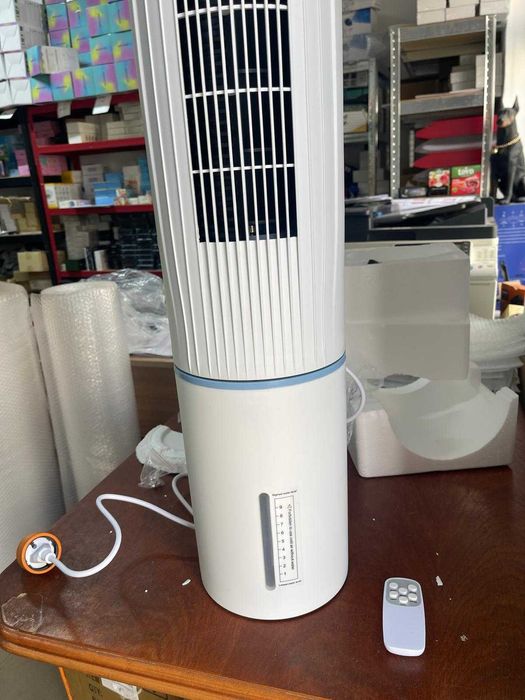 Aparat de aer condiționat mobil, oscilație la 360°, 65 W, temporizator de 24 de ore, 3 moduri de funcționare, 3 viteze și telecomandă