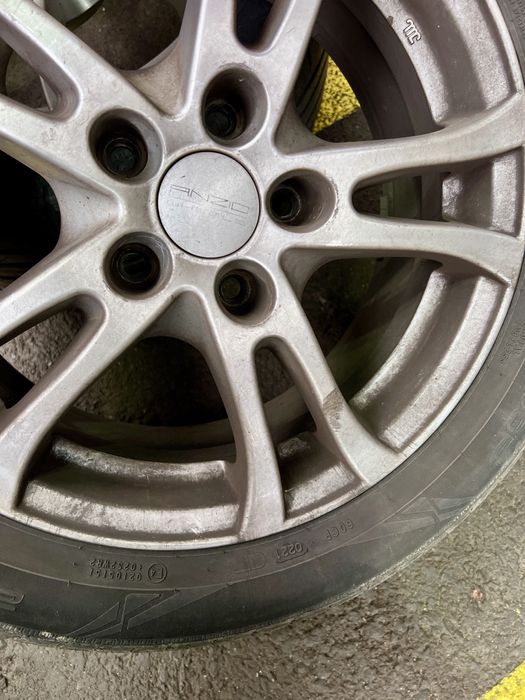 Jante R16 5x114.3 cu anvelope de vara(roti complete)