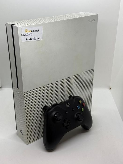 Consola Microsoft Xbox One S, 512GB, Alb -A-