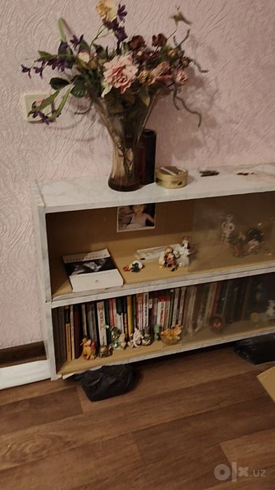 Книжные полки со стеклом