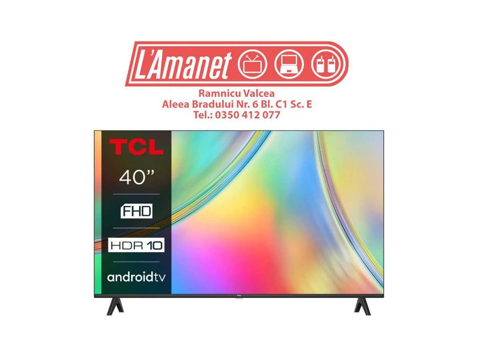 TV LED Smart 40" FHD TCL LED 40S5400A 100cm Android TV WiFi FullBox