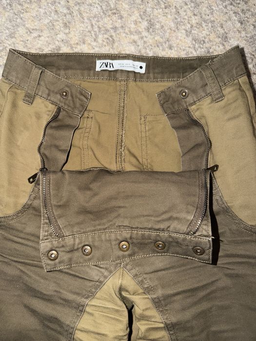 Дамски карго панталон Zara