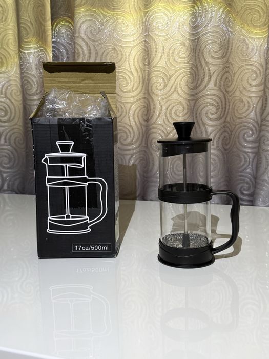 Стъклена Френска Преса (French Press) – 500 ml