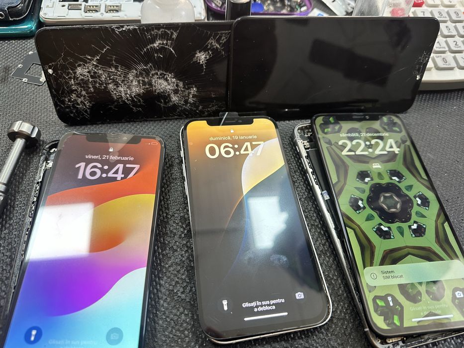 Display pentru iphone X Xs Xr 11 12 13 14 15 pro plus Max