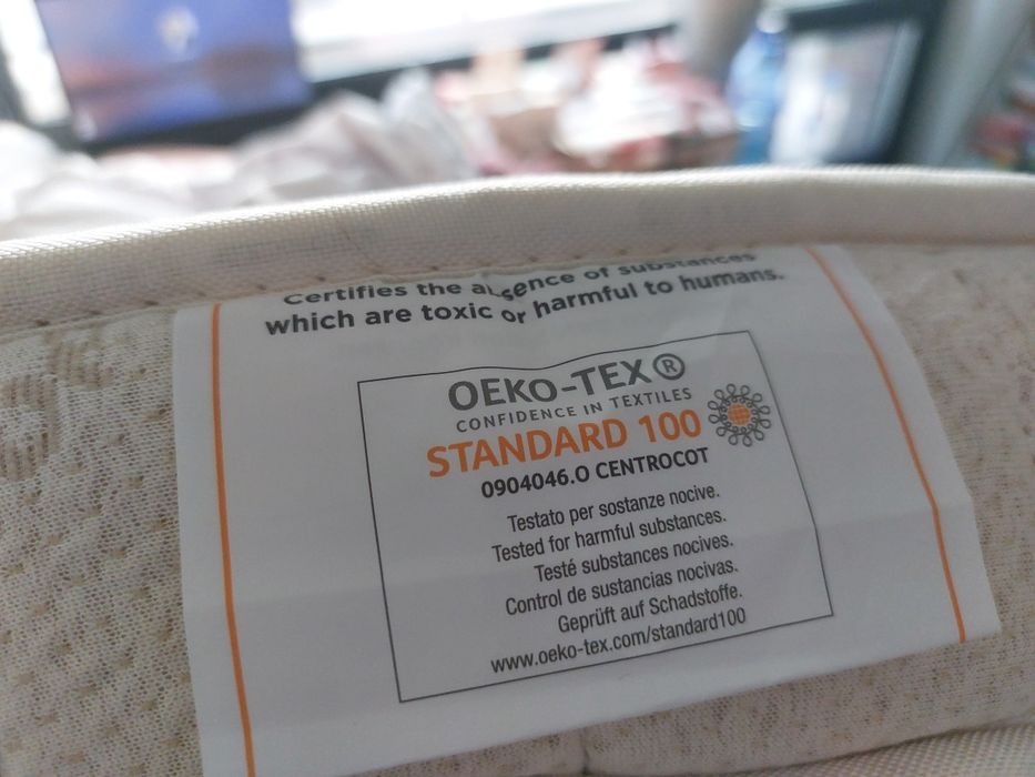 Бебешка кошара от МДФ + матрак 120х60 Magniflex Fiaba Bamboo