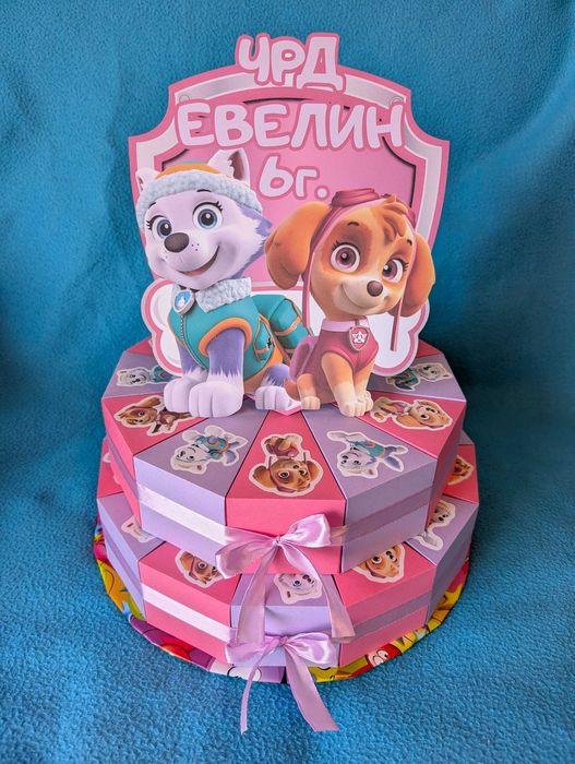 Картонена торта по поръчка