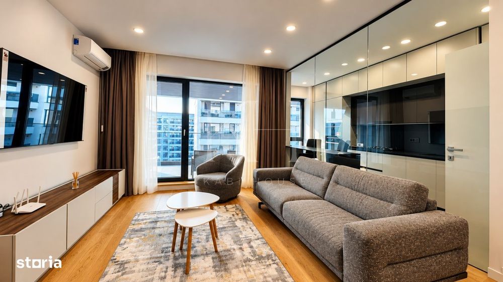 | 2 Camere| Aviatiei – Nusco City  | Mobilier Natuzzi | Parcare sub