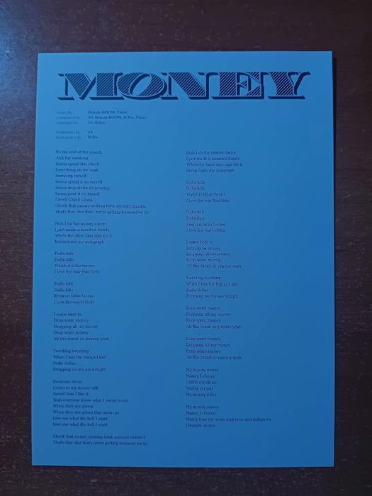 LISA - LALISA (gold ver.)