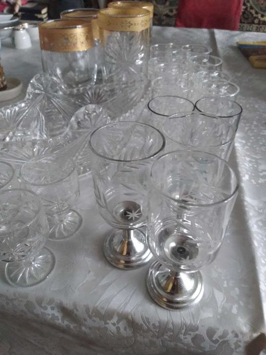 Фужеры бокалы рюмки