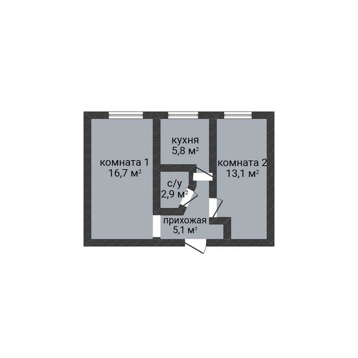 2-комн.кв. в центре