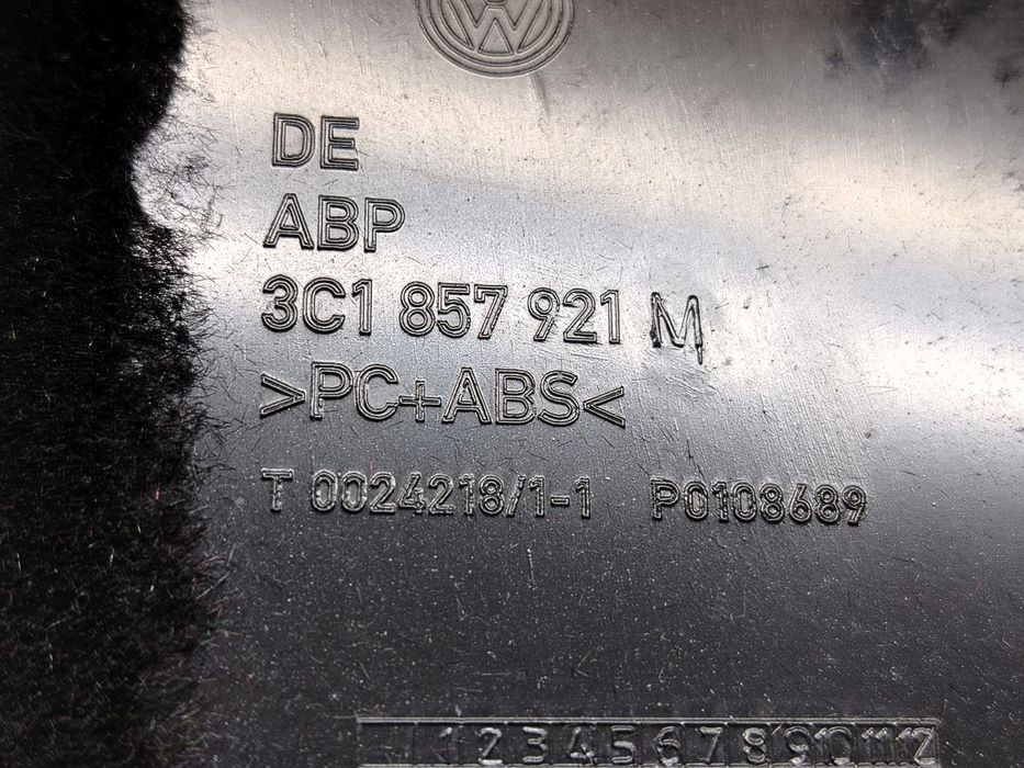 Torpedou sofer 3c1857921m Volkswagen Passat B6 (2005 - 2010)