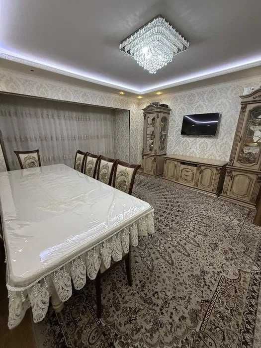Чиланзар 3х ком 77м2 Евро ремонт мебель;