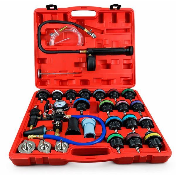 Тестер за проверка на охладителна система 28 части gebo tools