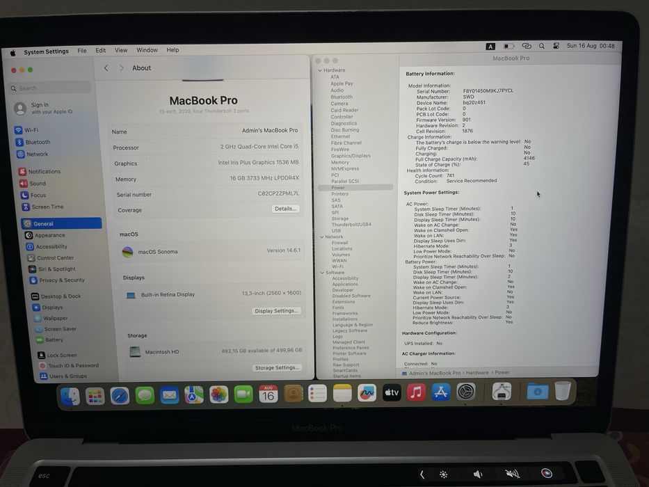Хороший MacBook Pro 16/512
