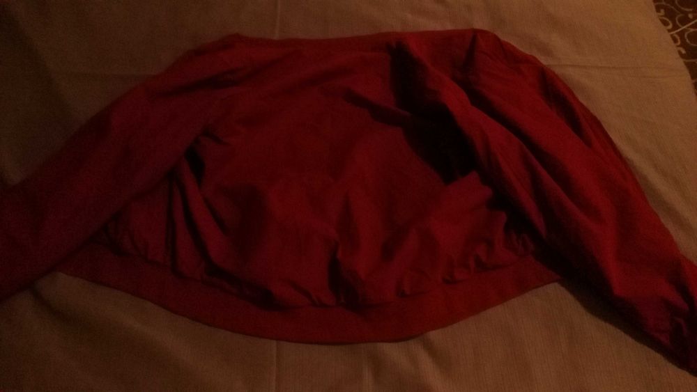 Geaca scurta cu doua fetze Grena/Albastru foarte inchis Marca COLINS