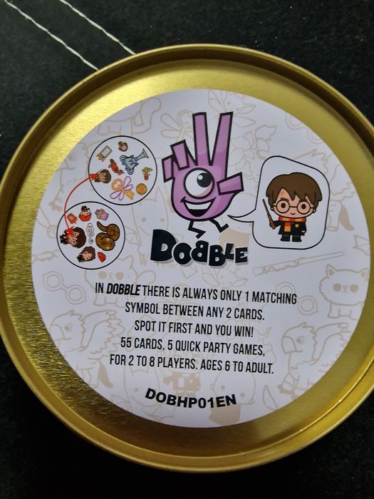 Настолна игра дабъл Хари Потър Dobble,и Елза и Анна