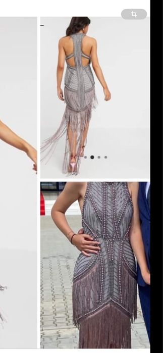 Rochie Asos cu franjuri