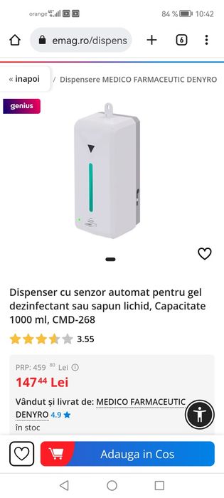 Dozator sapun lichid