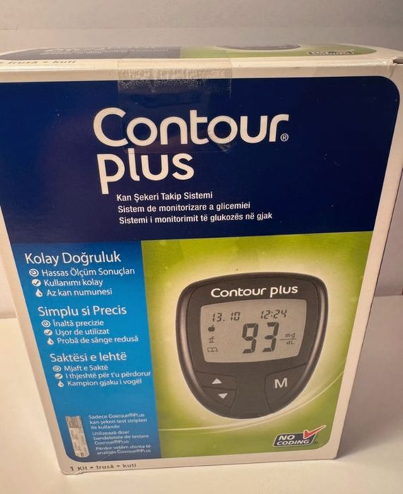 Aparat de glicemie/glucometru, Control Plus