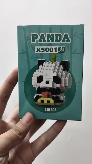 Bricks пандочки и динозавры