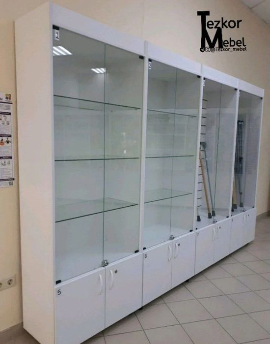 Poʻlka vitrina yasab beramiz qulay narxlarda