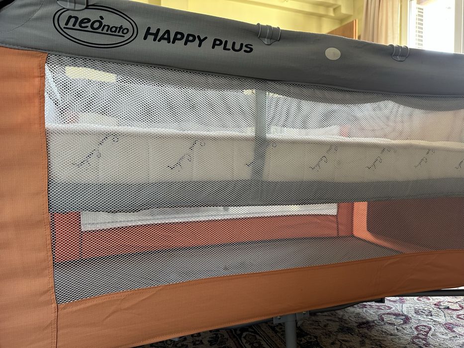 Детско легло и кошара Neonato Happy Plus