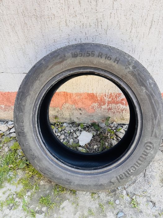 Set 4 anvelope vara Continental 195/55 R16 EcoContact 6